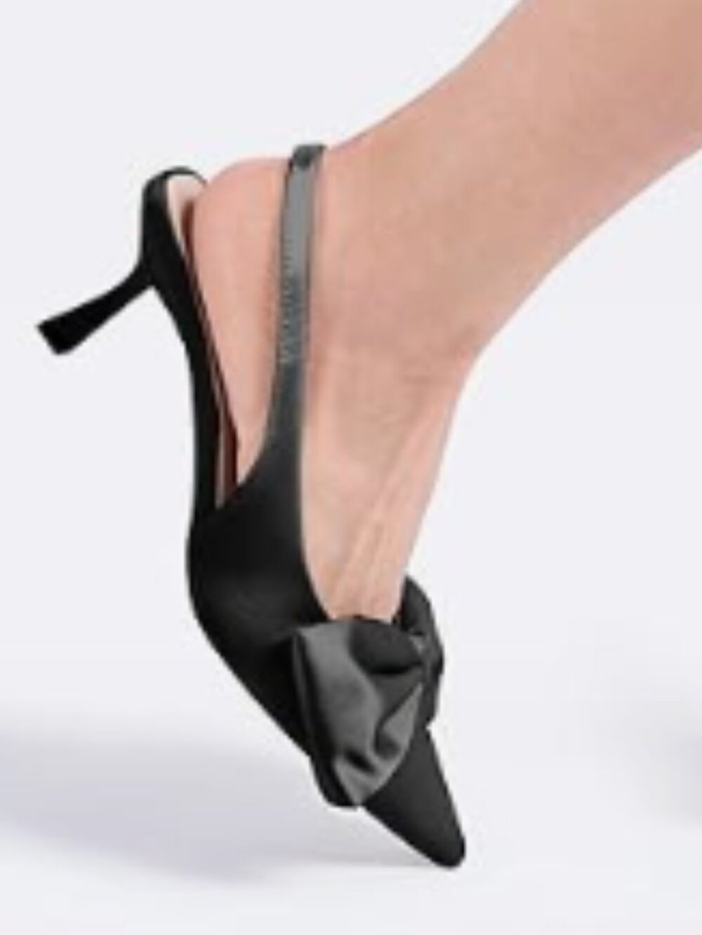 NIB Women's Bow Slingback Heels